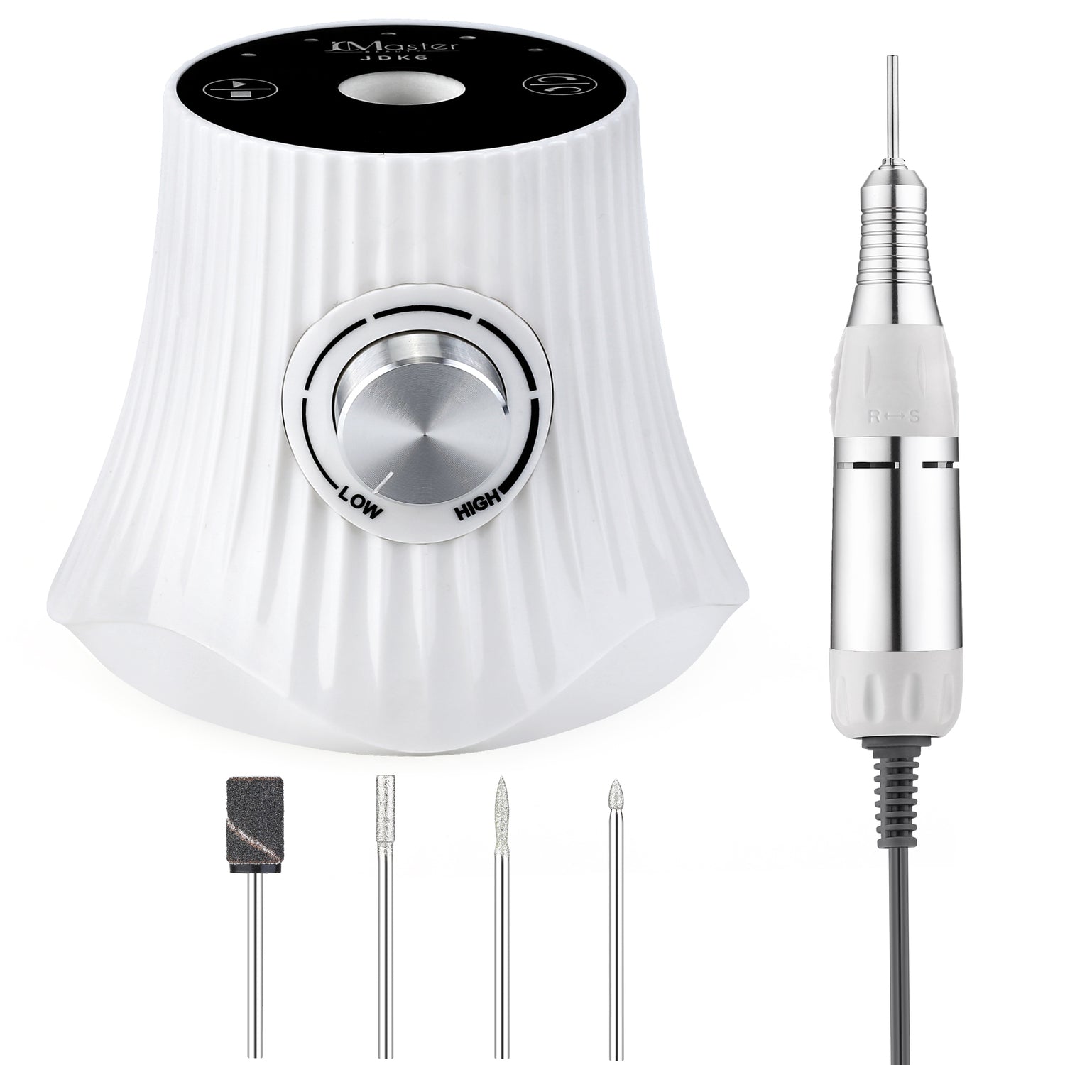 JCMASTER® Nagelfräser -Gelnägel & Acrylnägel Profi Set Elektrisch, Fußpflegegerät