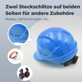 Mustbau MBU-GM16-BLU Bauhelm Blau