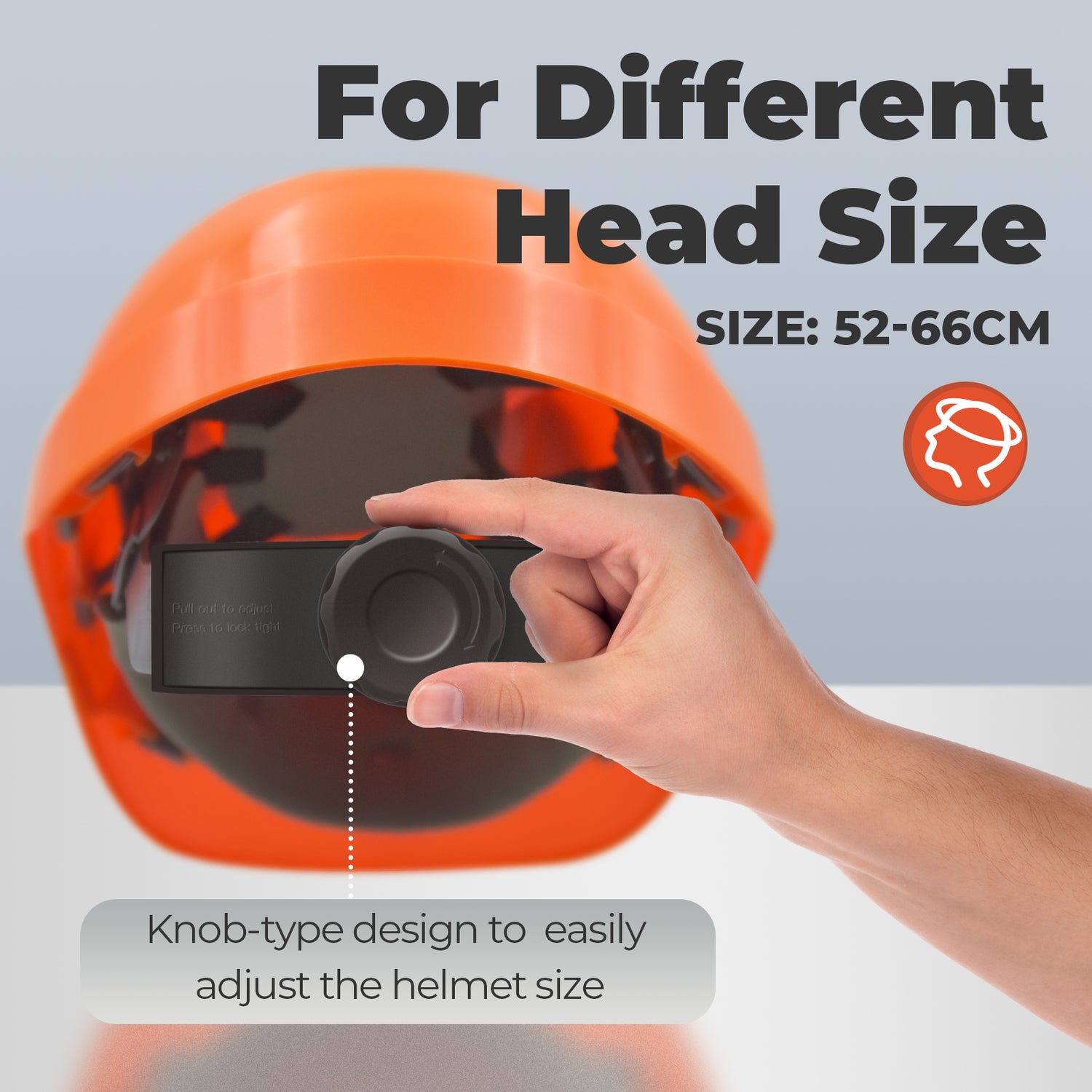 Mustbau MBU-GM16-ORA Bauhelm Orange