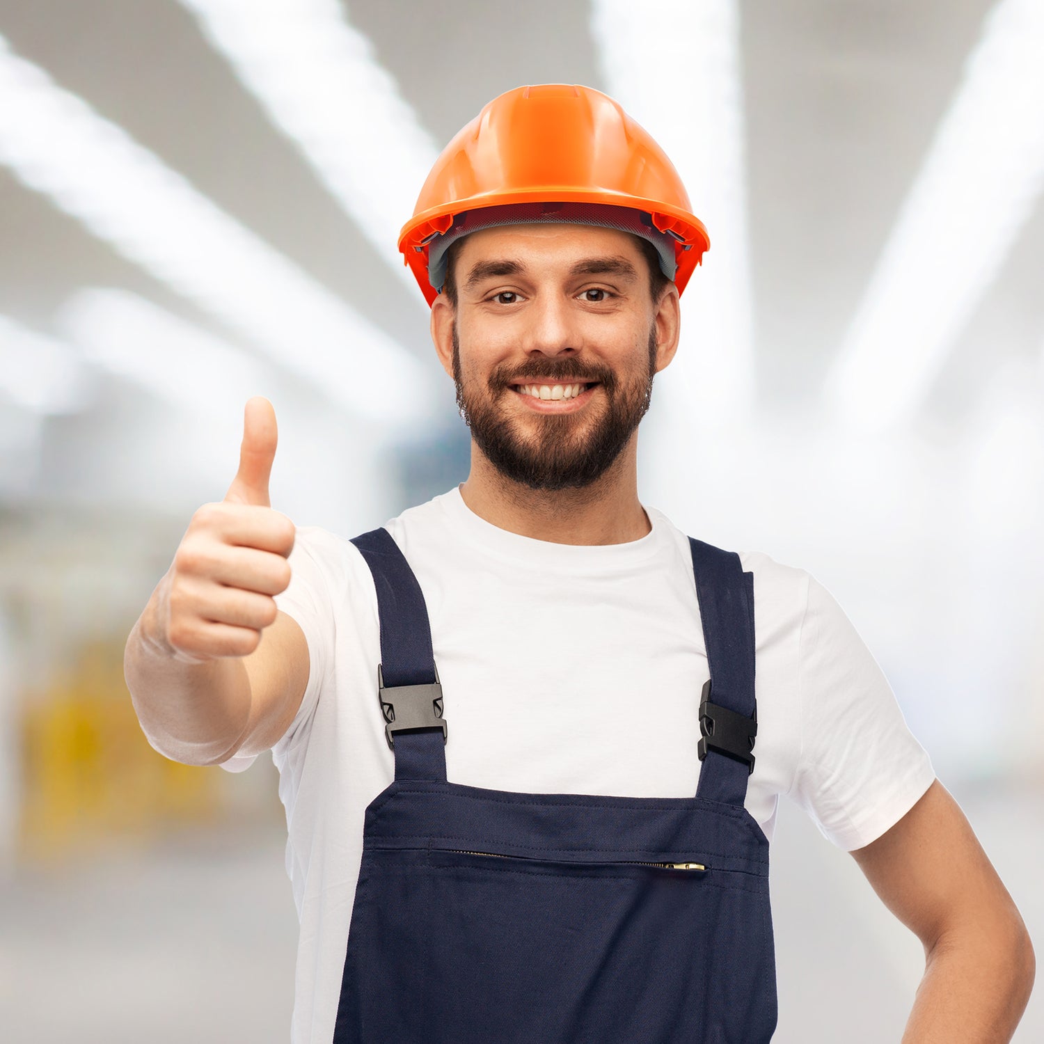 Mustbau MBU-GM16-ORA Bauhelm Orange