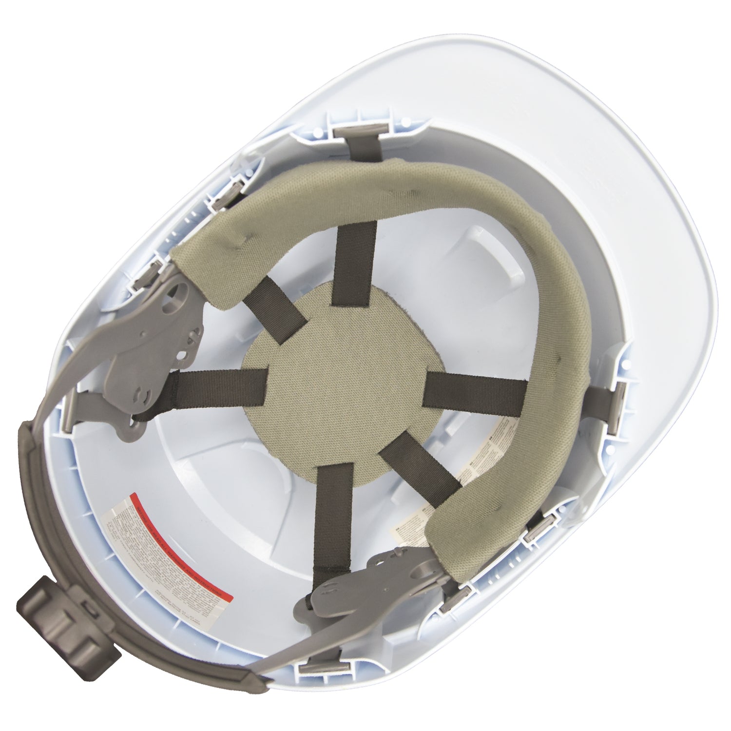 Mustbau MBU-GM16-WHI Bauhelm, Weiß