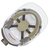 Mustbau MBU-GM16-WHI Bauhelm, Weiß