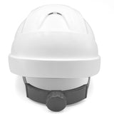 Mustbau MBU-GM16-WHI Bauhelm, Weiß
