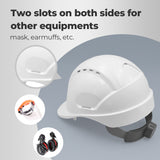 Mustbau MBU-GM16-WHI Bauhelm, Weiß