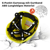 Mustbau Motorsägen-Sicherheitshelm, Schutzhelm mit Geräuschdämpfungsmuscheln und Netzvisier, verstellbar,Grün