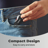 Mustbau Mini Taschenmesser Klappmesser mit 5 zusätzlichen SK5 Klingen