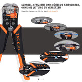 Tacklife MWS02 Crimpzange Multitool (abisolieren, crimpen, schneiden)