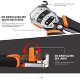 Tacklife MWS02 Crimpzange Multitool (abisolieren, crimpen, schneiden)