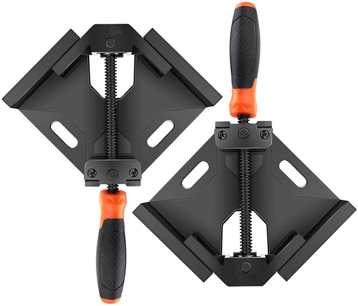Rechtwinklige Winkelspanner 90 ° aus Aluminiumlegierung, 2 Stück TACKLIFE HAC3B