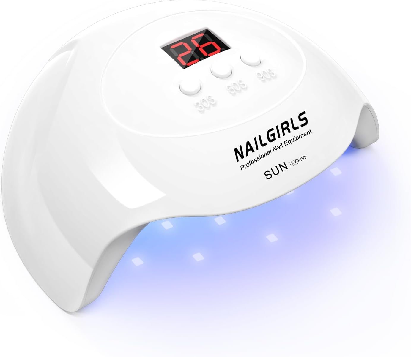 NAILGIRLS USB-Nagellampe 36W UV-LED-Nagellampe, 3 Timer-Einstellung