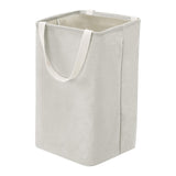 Alsterwell Wäschekorb – Faltbarer Wäschesack mit langen verstärkten Griffen, 53 × 30 × 30 cm