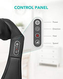 NAIPO Massagegerät Shiatsu für Nacken Rücken Schulter, Infrarotwärme, kabelgebunden - Gebraucht