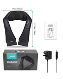 NAIPO Massagegerät Shiatsu für Nacken Rücken Schulter, Infrarotwärme, kabelgebunden - Gebraucht