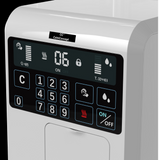 CalmConcept® Warmtuchspender mit Befeuchtung und Heizfunktion (bis zu 60 °C), LED-Display, schnelle 2s-Ausgabe, Hygienischer Einweg-Handtuchwärmer für Spa, Kosmetikstudio, Restaurant, Modell C