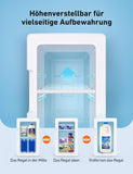 TACKLIFE 2 in 1 Mini Kühlschrank, 6 Liter Fridge / 6 bis 8 Dosen, Camping