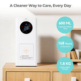 CalmConcept® Mini Warmtuchspender – Saubere und angenehm warme Einweghandtücher für Zuhause und unterwegs, Modell W2