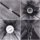 Amzdeal FS-SYP-001 1140W Professionelles Softbox Dauerlicht Set Studio 50x70 RX9