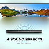 ABOX Thramono Odine I - Soundbar für SMART TV Gerät, mit Bluetooth 5.0, 120 dB Soundsystem.