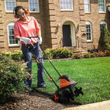 Tacklife Elektro Motorhacke, Advanced Bodenfräse, 18-Zoll Gartenkultivator (B-Ware)