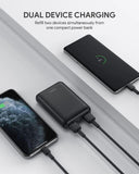 AUKEY PB-N66 Mini Powerbank Externe Batterie 10000 mAh 2x USB-A