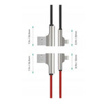 AUKEY USB-A auf Lightning (2er Pack), jeweils 2m Länge (CB-AL01)