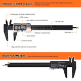 TACKLIFE DC03, Digitaler Messschieber, 150 mm