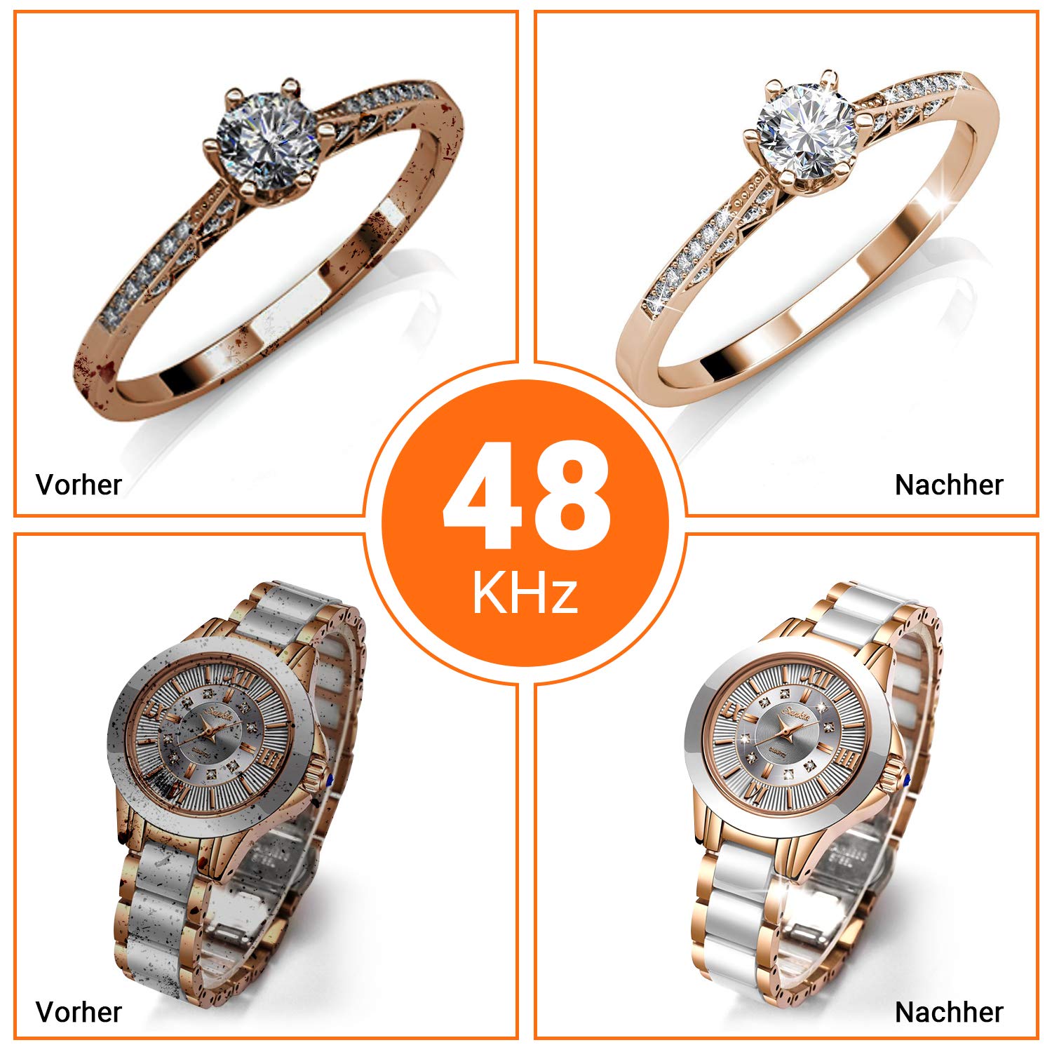 Uhr Reinigen Uhrwerk Reinigen Ultraschallbad Ultraschall-Reiniger