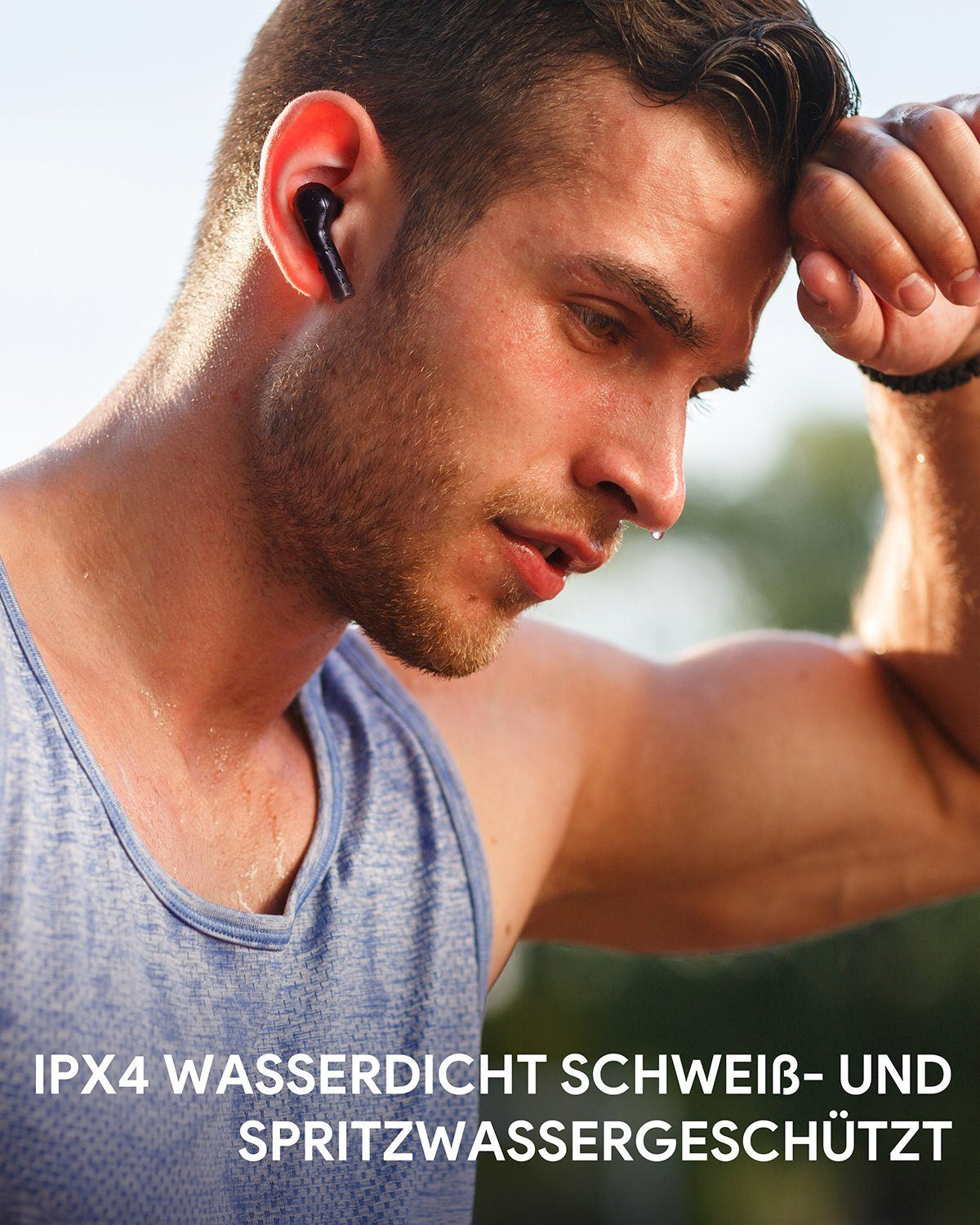 AUKEY True Wireless In-Ear Kopfhörer Schwarz, EP-T21