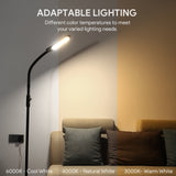 LED Stehlampe, 1,80m Höhe, dimmbar, 3 Farbtemperaturen, 12W (LT-ST35)